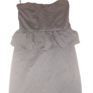 Strapless tight dress